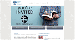 Desktop Screenshot of christbiblechurchfamily.org
